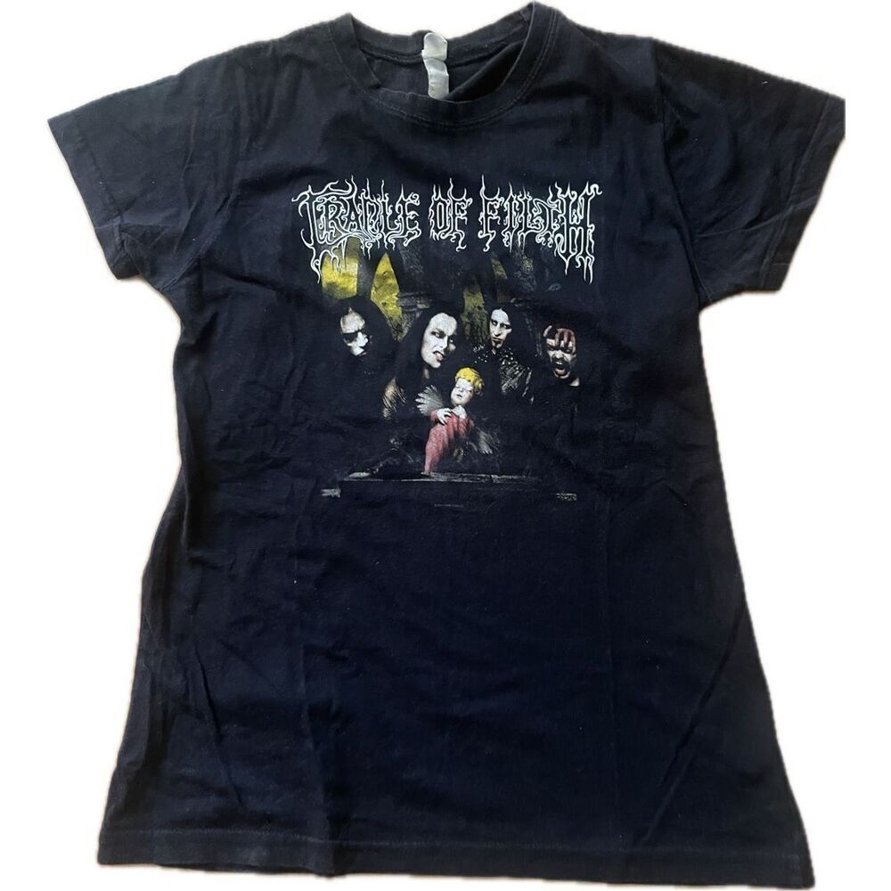 Cradle Of Filth Little Miss Darkness Incarnate Women’s S Skinny Fit Soft Cotton